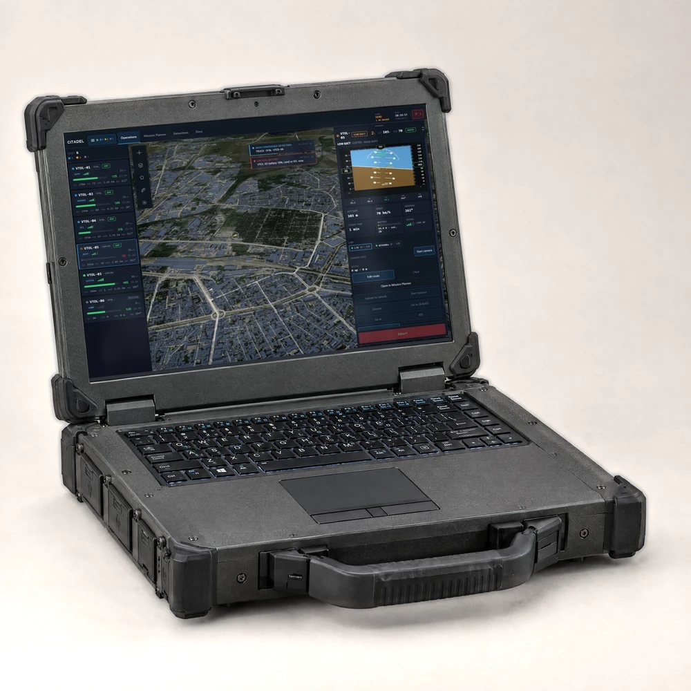 Citadel on a rugged field laptop