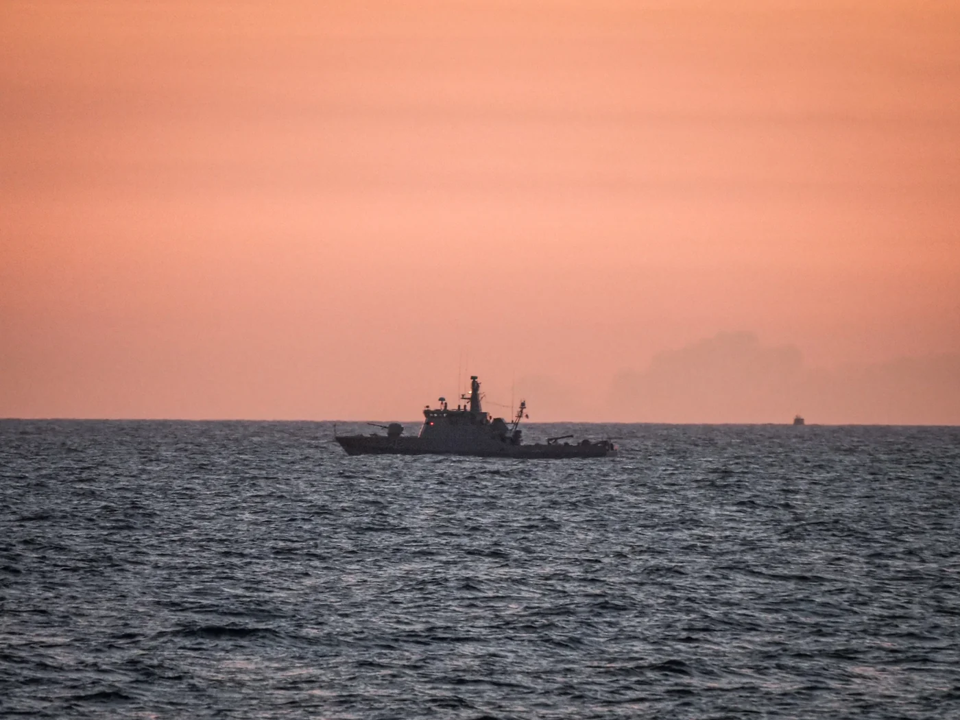 Baltic Sea at dusk