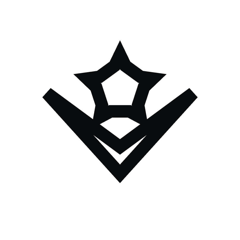 Vaubren mark on white