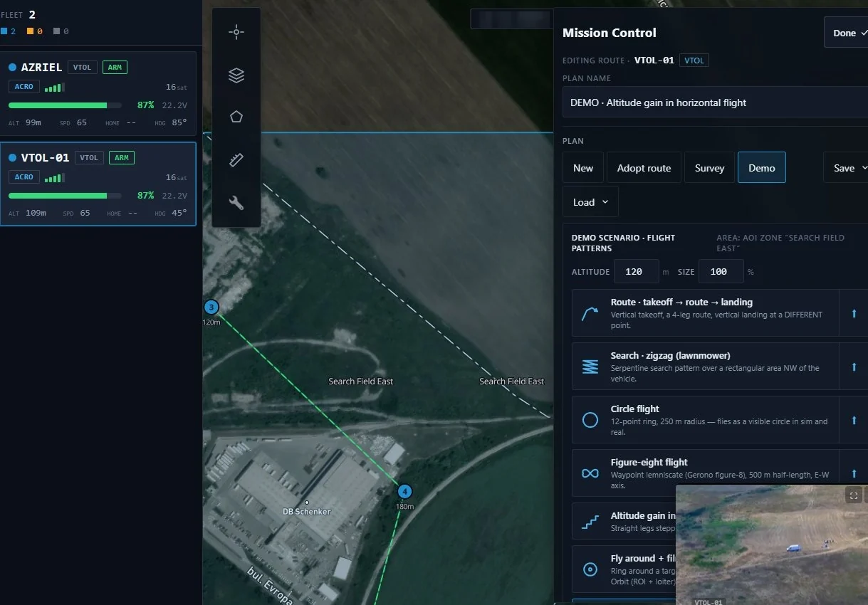 Citadel mission planning view
