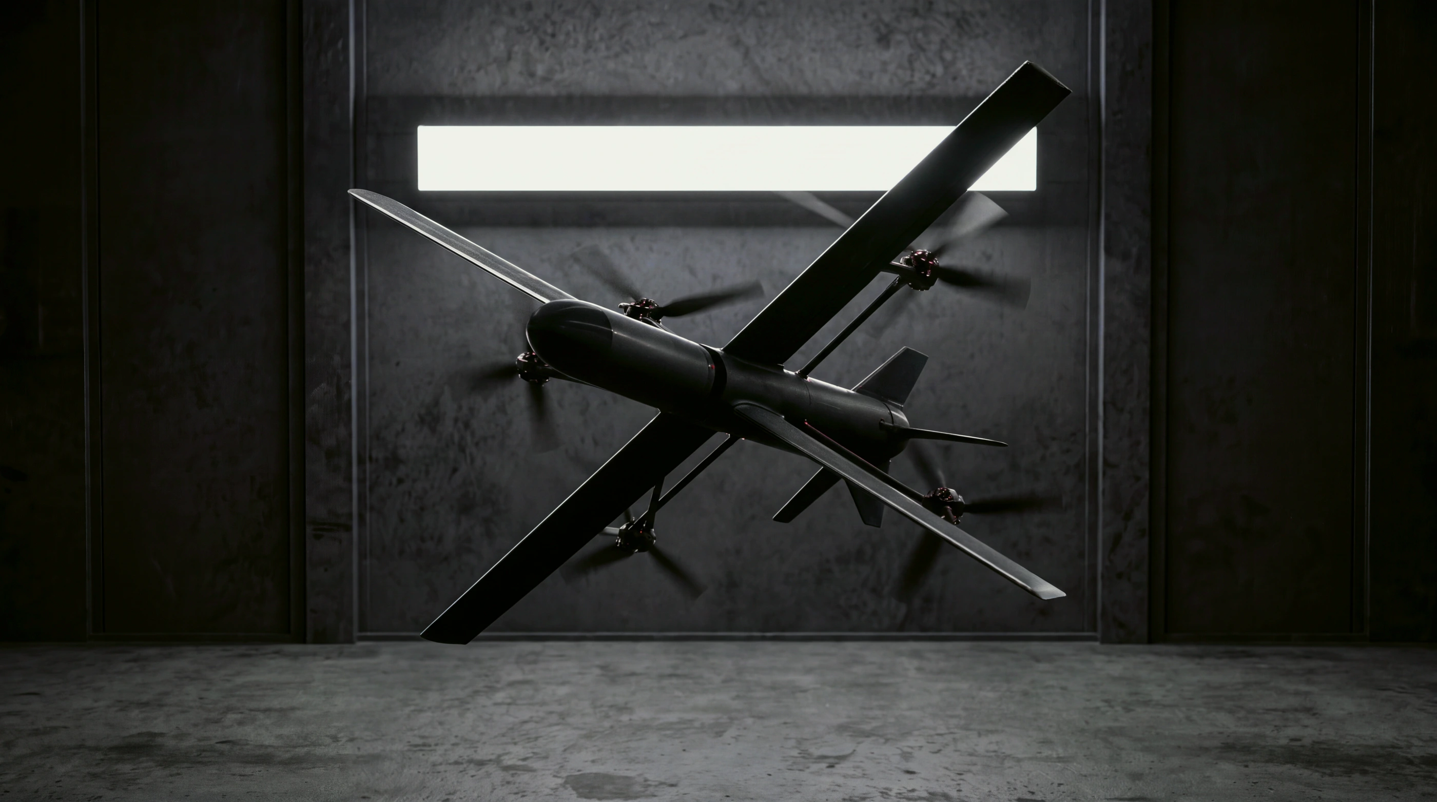 Cobra in a dark test bay, visualisation