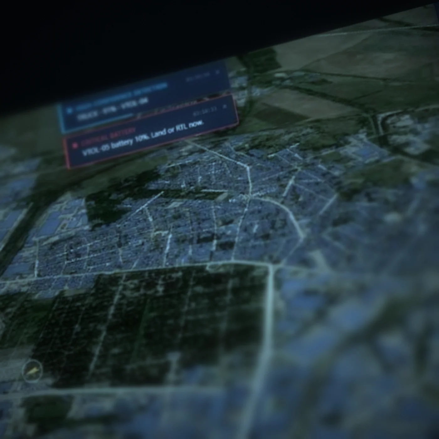 Close-up of a Citadel detection alert